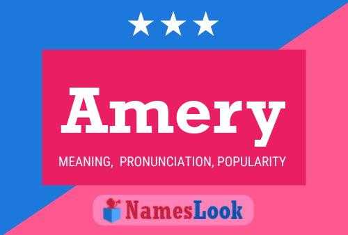 Amery Name Poster