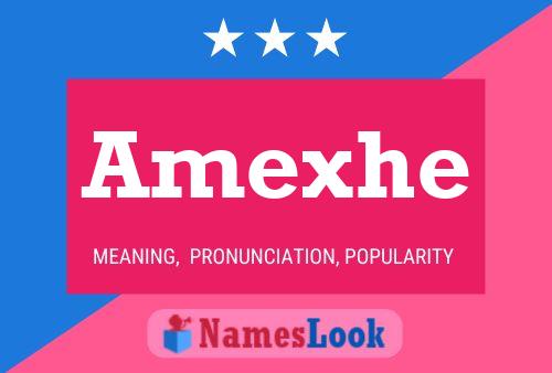 Amexhe Name Poster