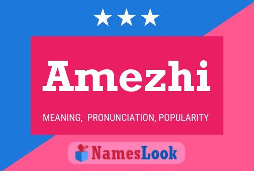 Amezhi Name Poster