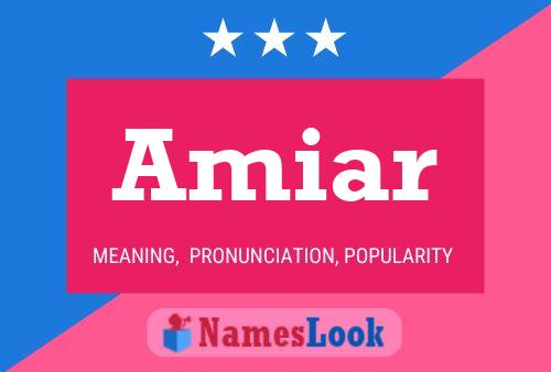 Amiar Name Poster