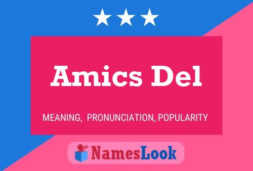 Amics Del Name Poster