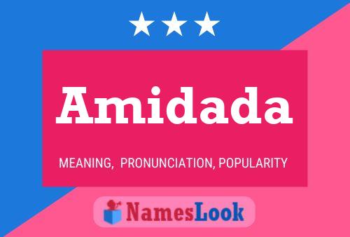 Amidada Name Poster