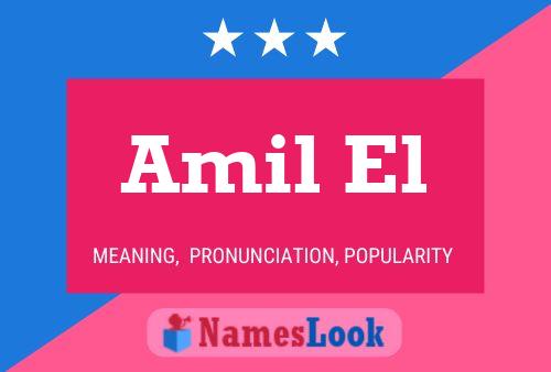 Amil El Name Poster