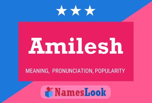 Amilesh Name Poster