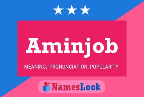 Aminjob Name Poster