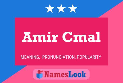 Amir Cmal Name Poster