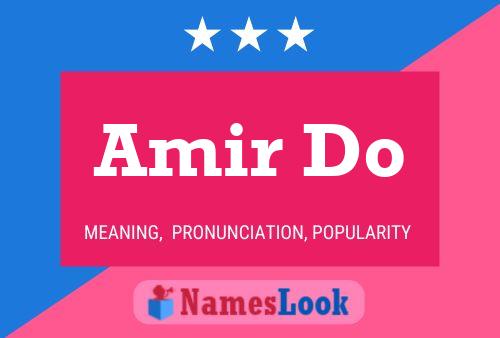 Amir Do Name Poster