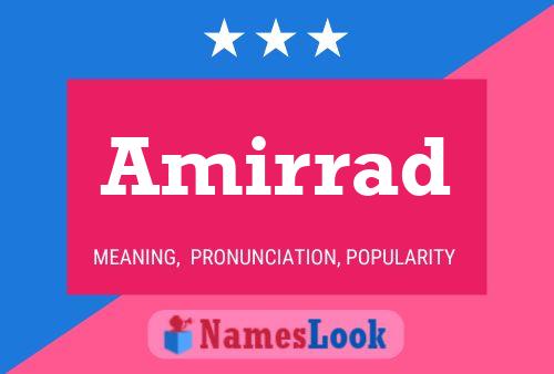 Amirrad Name Poster