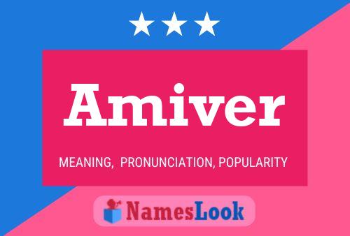 Amiver Name Poster