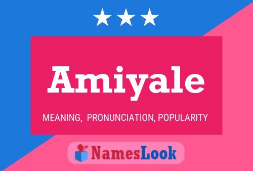 Amiyale Name Poster