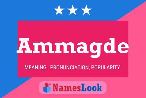 Ammagde Name Poster