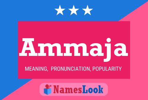 Ammaja Name Poster