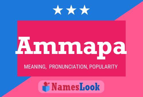 Ammapa Name Poster