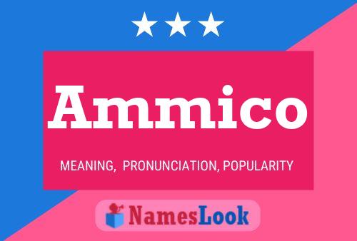 Ammico Name Poster