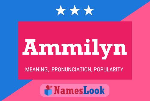 Ammilyn Name Poster