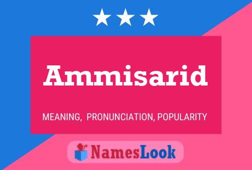 Ammisarid Name Poster