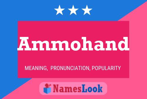 Ammohand Name Poster