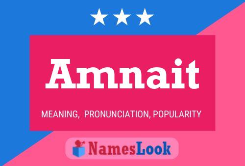 Amnait Name Poster