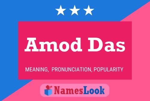 Amod Das Name Poster