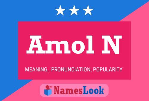 Amol N Name Poster