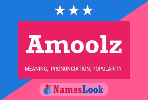 Amoolz Name Poster