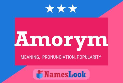 Amorym Name Poster