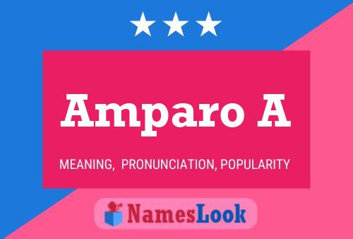 Amparo A Name Poster