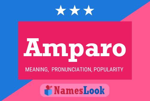 Amparo Name Poster