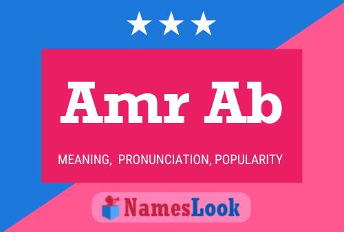 Amr Ab Name Poster