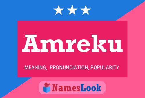 Amreku Name Poster