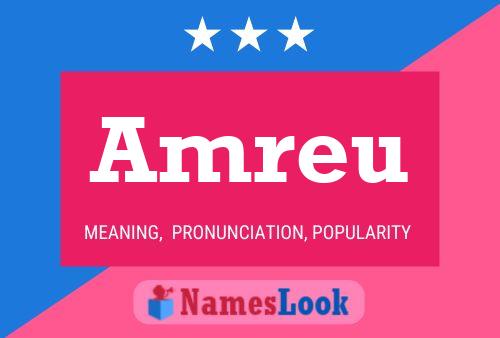 Amreu Name Poster