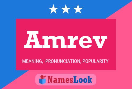 Amrev Name Poster