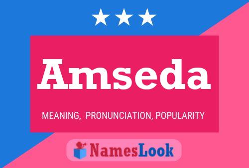 Amseda Name Poster