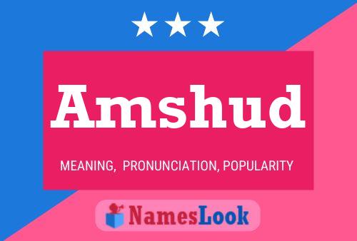 Amshud Name Poster