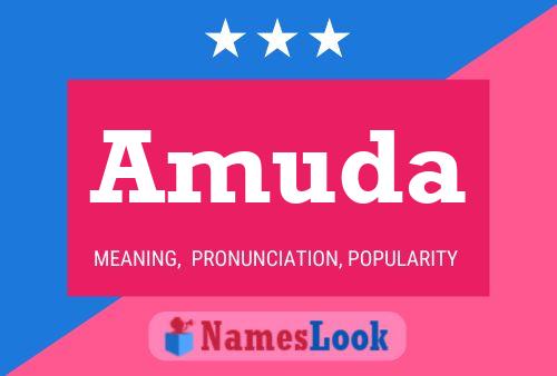 Amuda Name Poster