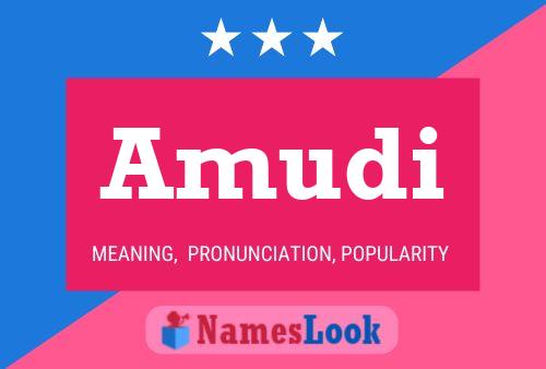 Amudi Name Poster