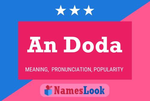 An Doda Name Poster