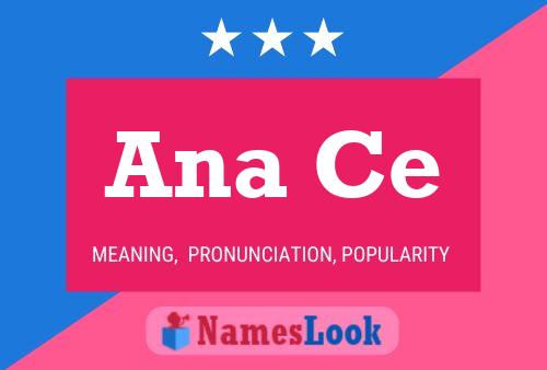 Ana Ce Name Poster