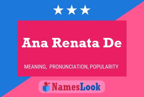 Ana Renata De Name Poster