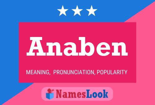 Anaben Name Poster