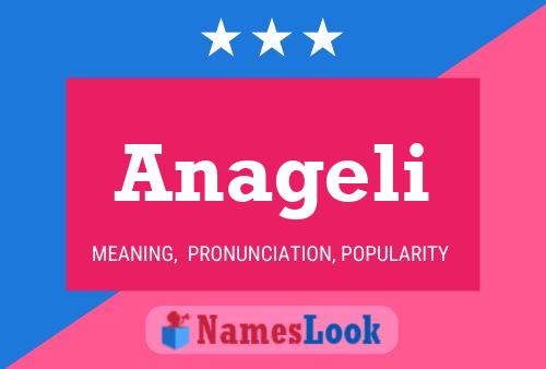 Anageli Name Poster