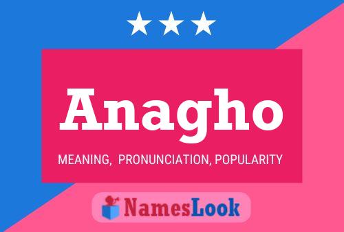 Anagho Name Poster