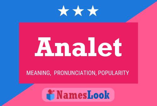 Analet Name Poster