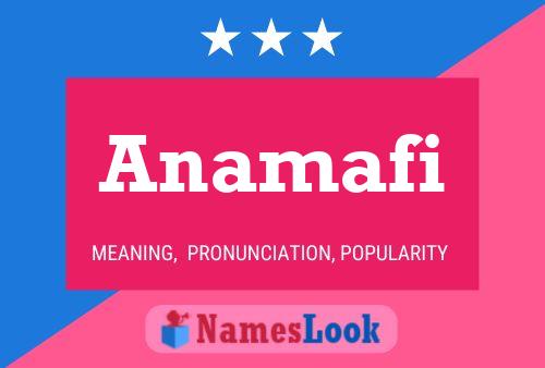 Anamafi Name Poster