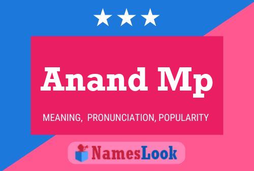 Anand Mp Name Poster