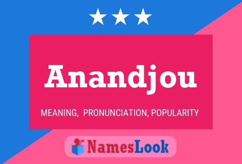 Anandjou Name Poster