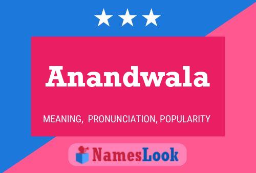 Anandwala Name Poster