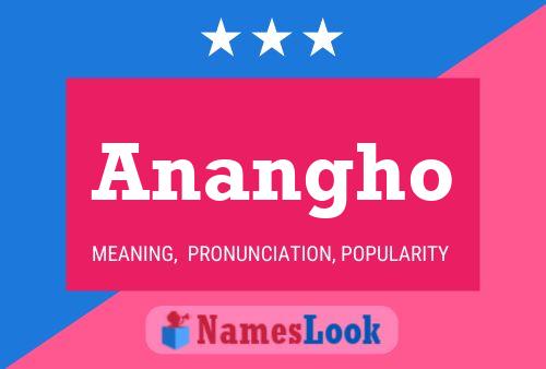 Anangho Name Poster