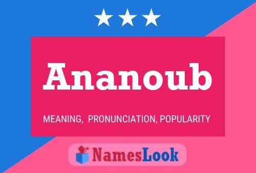 Ananoub Name Poster