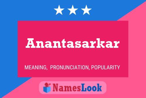 Anantasarkar Name Poster